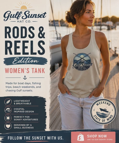 Rods & Reels Women’s Tank