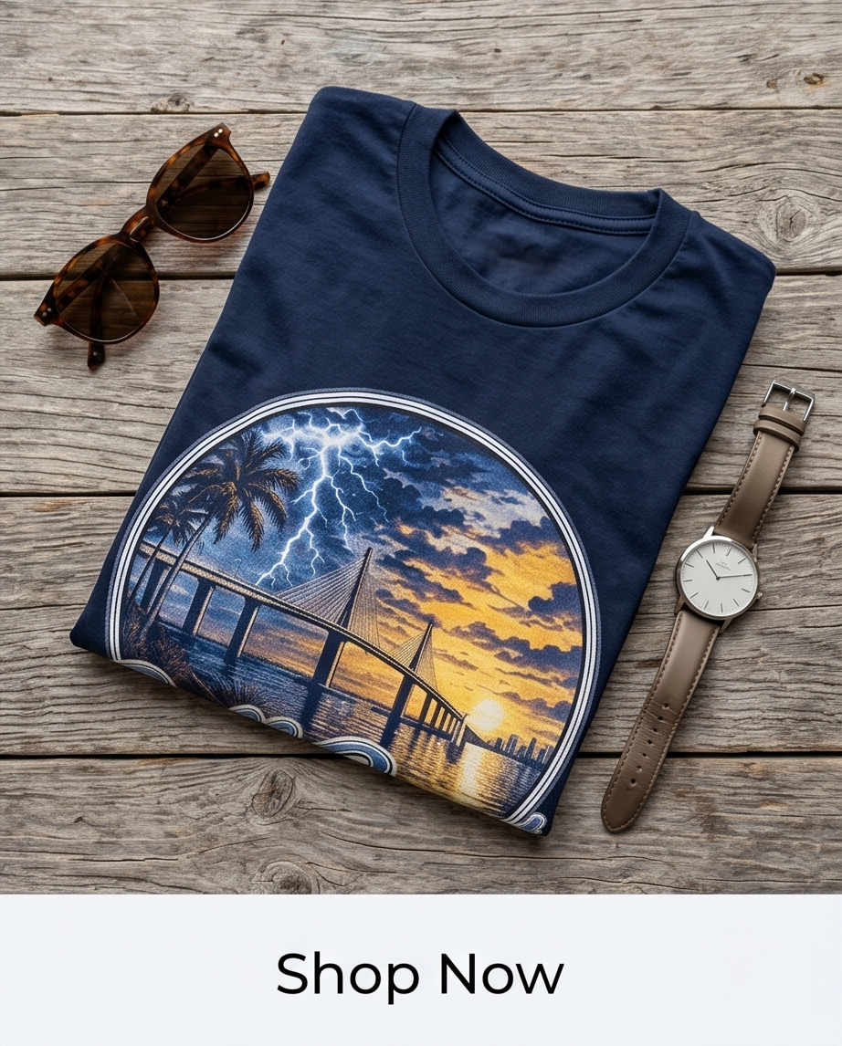 Tampa Bay Edition - Gulf Sunset Hat Co Tee
