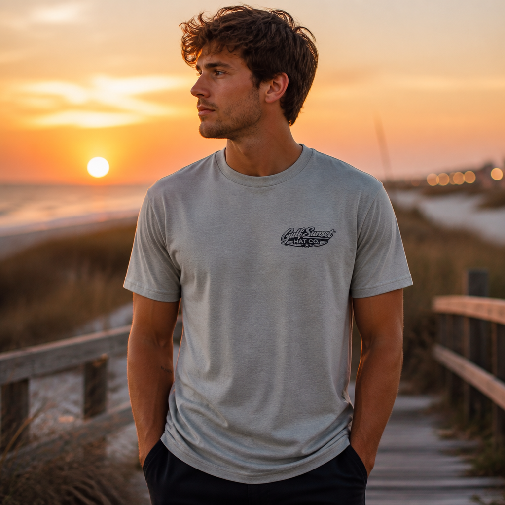 American Flag Tee | Gulf Sunset Hat Co.