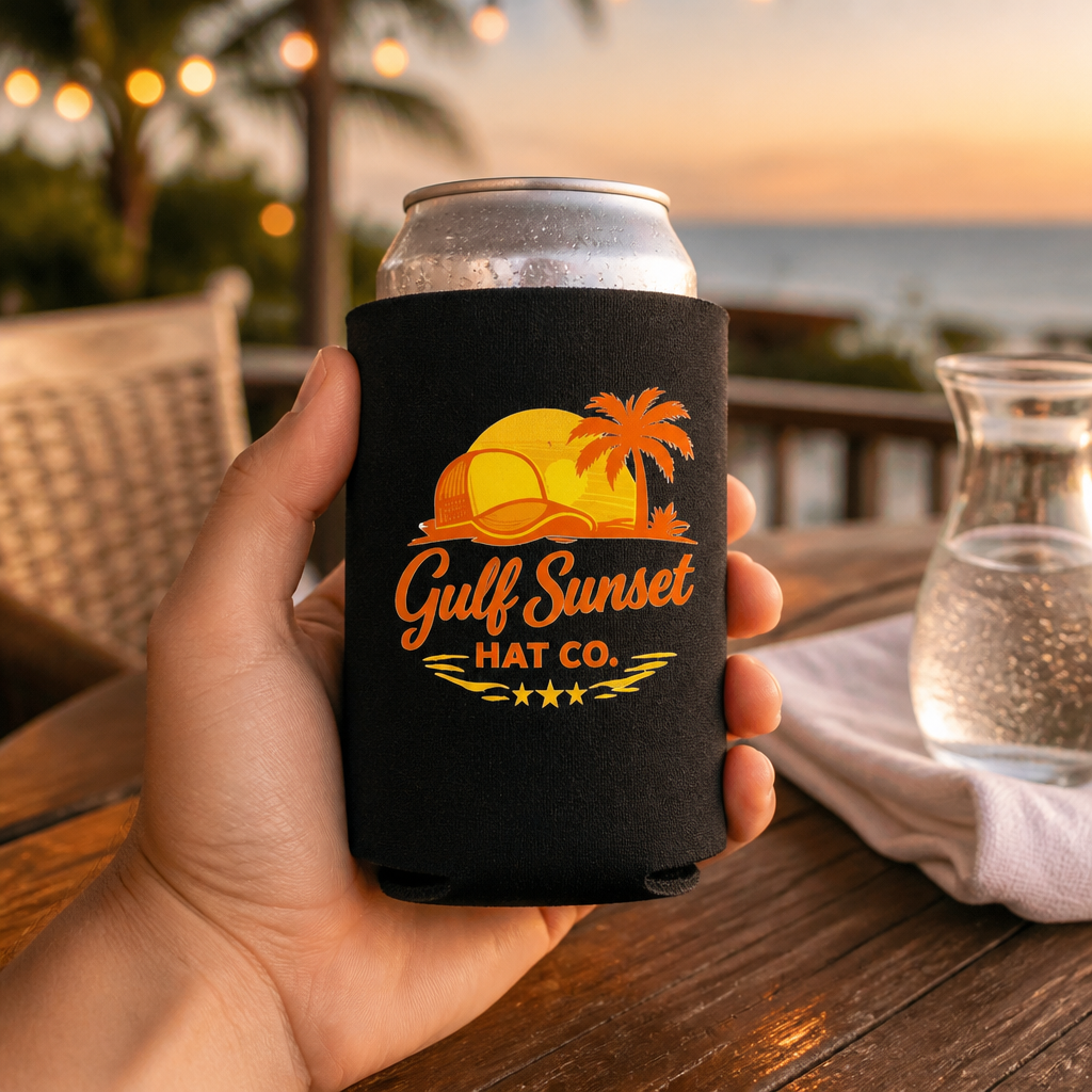 Black on Sunset Coozie
