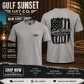 American Flag Tee | Gulf Sunset Hat Co.
