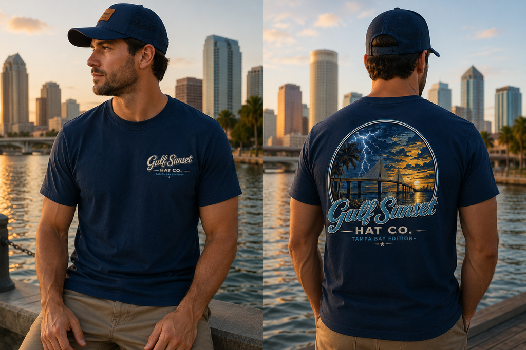 Tampa Bay Edition - Gulf Sunset Hat Co Tee