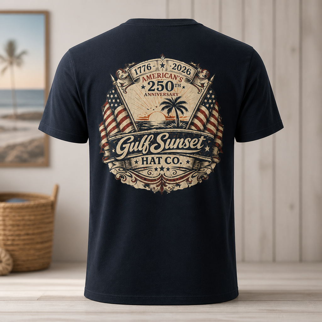 America 250 Gulf Sunset Tee