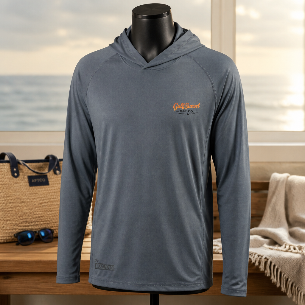 Gulf Sunset Hat Co UPF 50 Plus Performance Hoodie